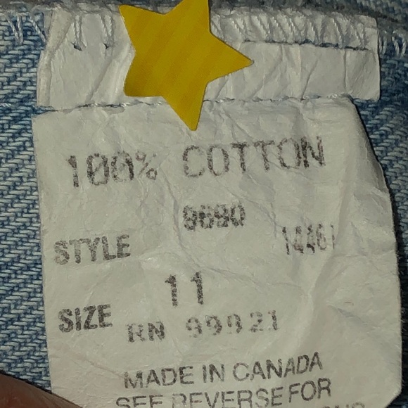 Liquid Jean. Junior’s Stone Wash Faded Short - Picture 8 of 8